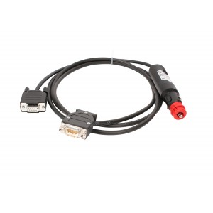 Universal service cable for GPS receiver