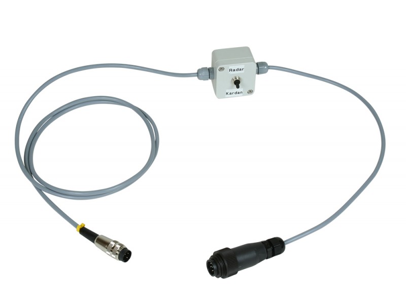 Adapter cable for signal socket in accordance with DIN 9684.1 (7-pin) for  KHD, UNIMOG (Unicomp), FENDT, John Deere, Case-Steyr junction boxes, with 3- pin connector - Non-ISOBUS - Spare parts - Ihr Profi